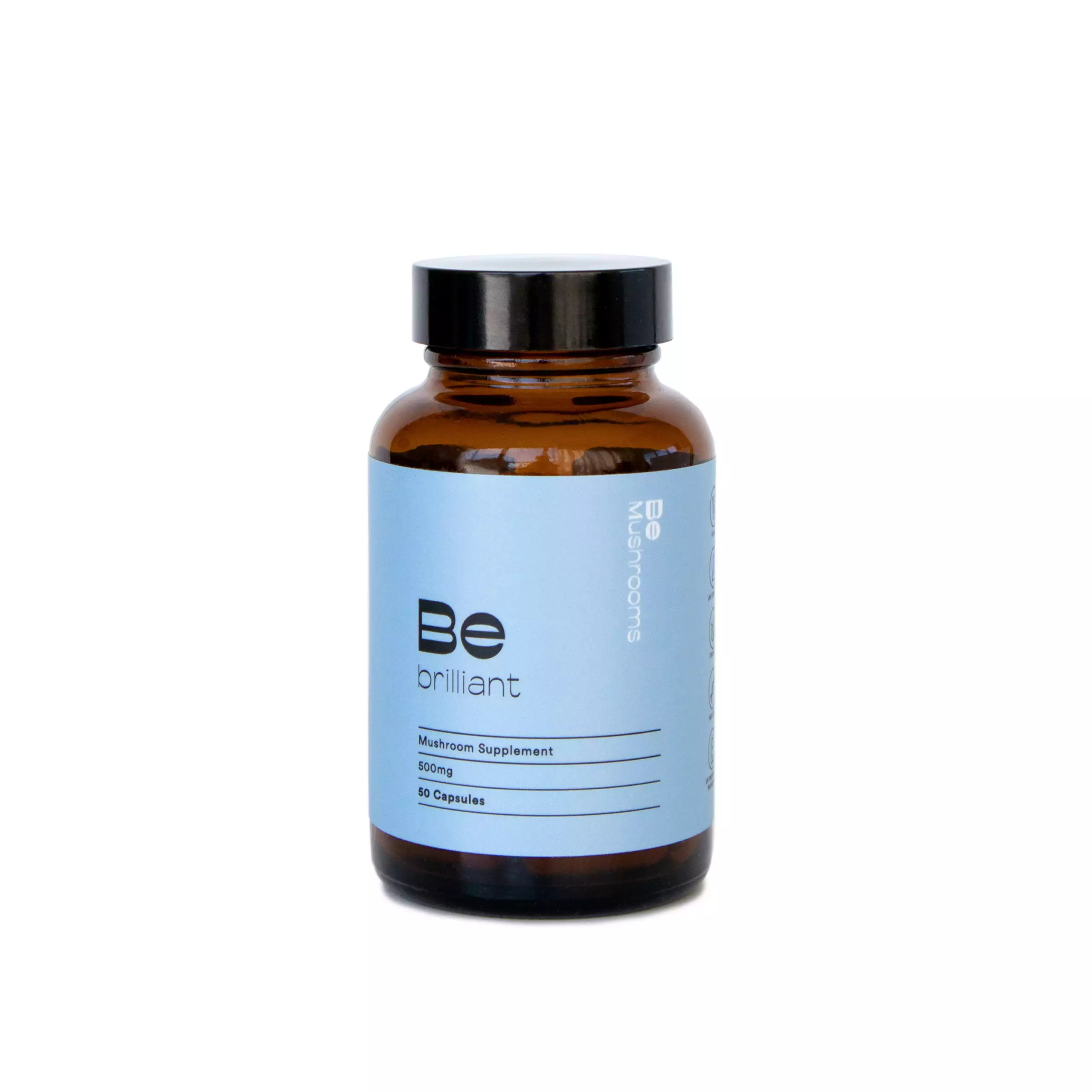 Be-Brilliant-Mushroom-Supplement-Capsules-Product-scaled-1.webp Be Brilliant (Booster) Mushroom Supplement Capsules - Image 1