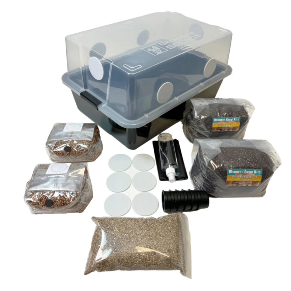 Large_66Q_Complete_Monotub_grow_kit_white_background.webp Complete Large 66Q Monotub Bulk Spawn Growing & Casing Kit - Image 1